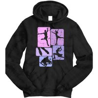 Ice Skating Figure Skater Girl Wo Tie Dye Hoodie