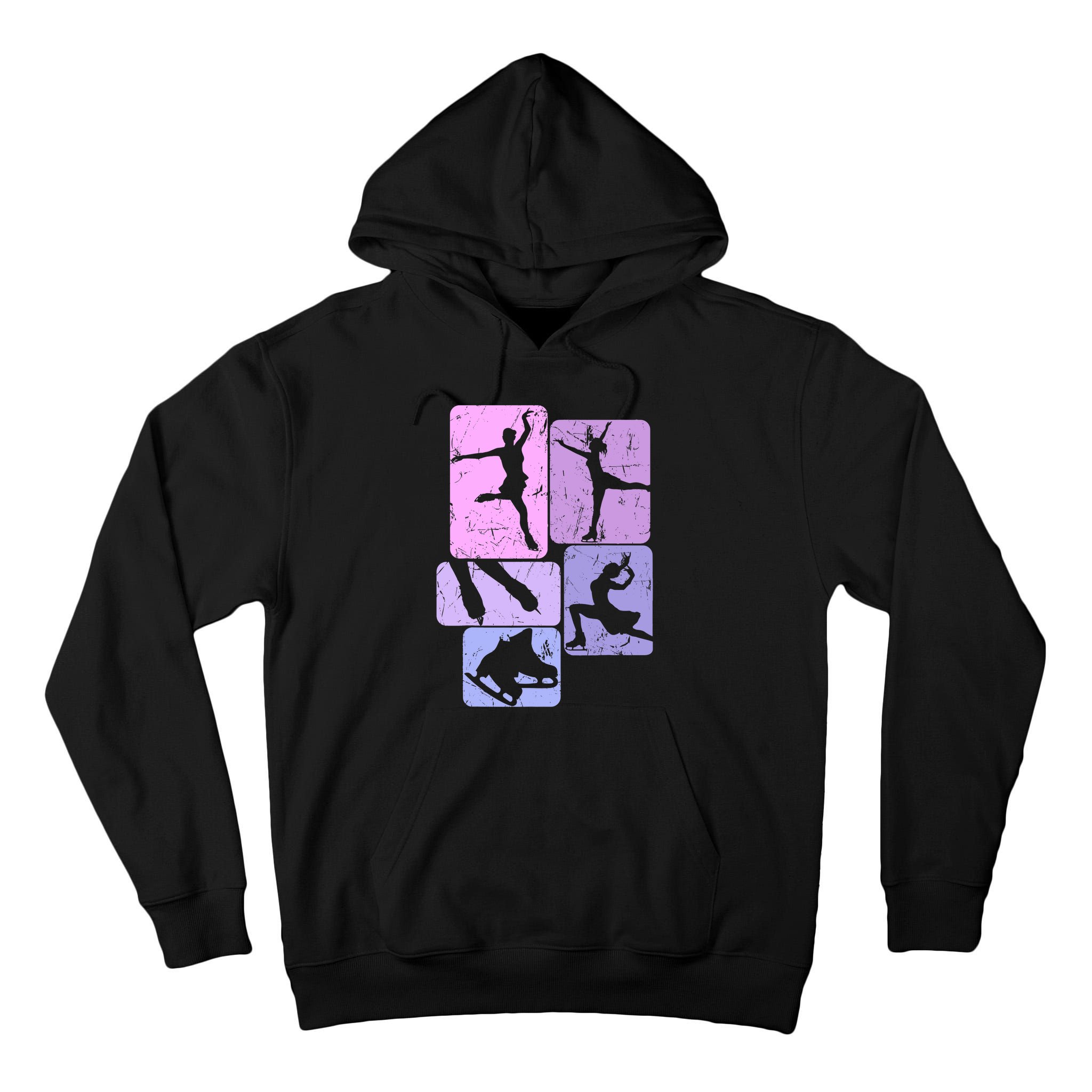 Ice Skating Figure Skater Girl Wo Tall Hoodie