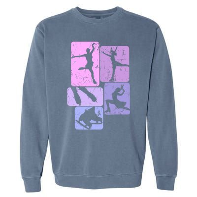 Ice Skating Figure Skater Girl Wo Garment-Dyed Sweatshirt