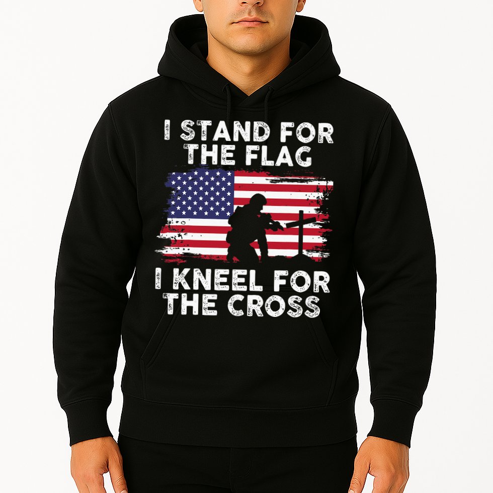 I Stand For The Flag Memorial Day Never Forget Veteran Hoodie