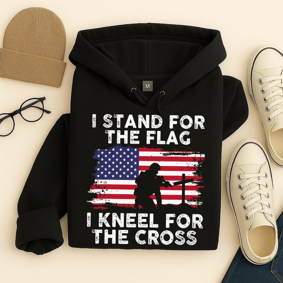 I Stand For The Flag Memorial Day Never Forget Veteran Hoodie