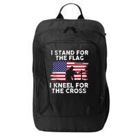 I Stand For The Flag Memorial Day Never Forget Veteran City Backpack