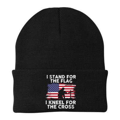 I Stand For The Flag Memorial Day Never Forget Veteran Beanie