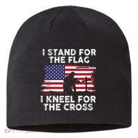 I Stand For The Flag Memorial Day Never Forget Veteran Sustainable Beanie