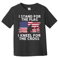 I Stand For The Flag Memorial Day Never Forget Veteran Toddler T-Shirt