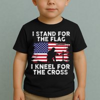 I Stand For The Flag Memorial Day Never Forget Veteran Toddler T-Shirt