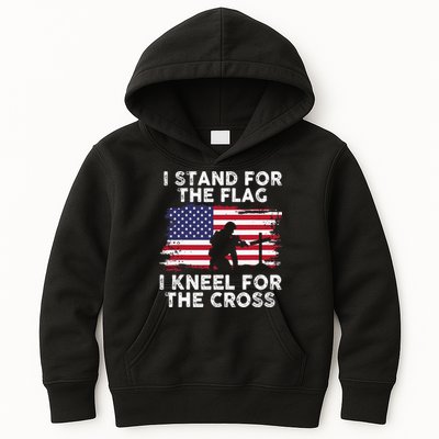 I Stand For The Flag Memorial Day Never Forget Veteran Kids Hoodie
