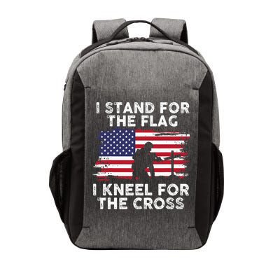 I Stand For The Flag Memorial Day Never Forget Veteran Vector Backpack
