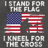 I Stand For The Flag Memorial Day Never Forget Veteran Vector Backpack