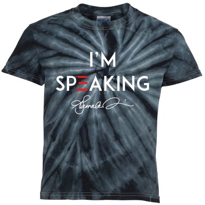 IM Speaking Feminist Statement Kids Tie-Dye T-Shirt