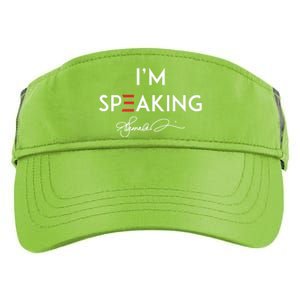 IM Speaking Female Empowerment Phrase Adult Drive Performance Visor