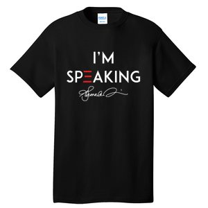 IM Speaking Female Empowerment Phrase Tall T-Shirt