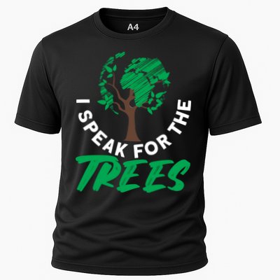 I Speak For The Trees Earth Day Love Cool Gift Performance Shirt
