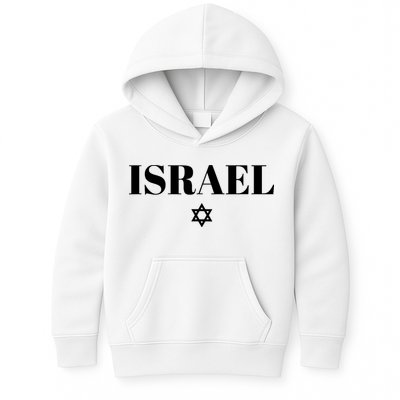 Israel Star Flag Blue Israel Kids Hoodie