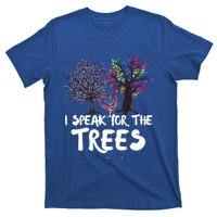 I Speak For The Trees Earth Day Planet Save The Earth Hippie Gift T-Shirt