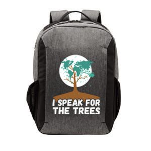 I Speak For The Trees Earth Day Save The Planet Gift Vector Backpack