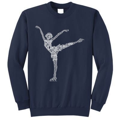 Ice Skating Figure Skater Wo Girls Premium Sweatshirt