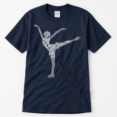 Ice Skating Figure Skater Wo Girls Premium Tall T-Shirt