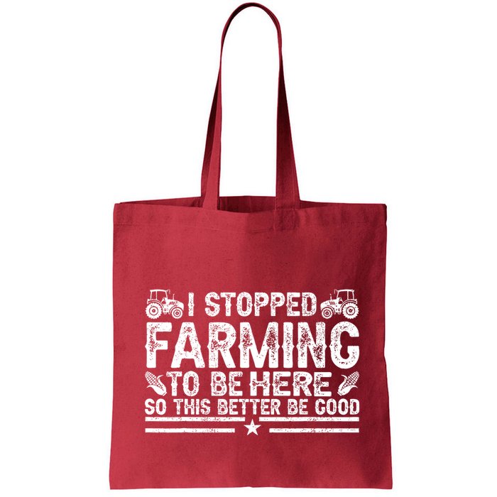 I Stopped Farming To Be Here This Better Be Good Bag