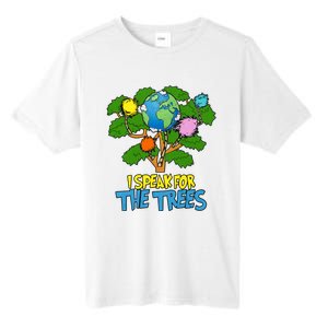 I Speak For The Trees Earth Day Save The Planet Save Earth Inspiration Tall Fusion ChromaSoft Performance T-Shirt