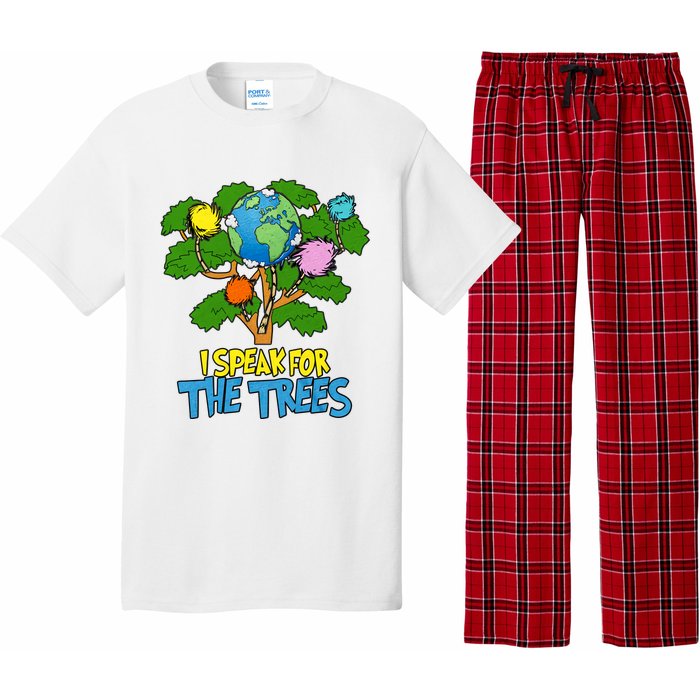 I Speak For The Trees Earth Day Save The Planet Save Earth Inspiration Pajama Set