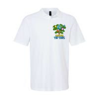 I Speak For The Trees Earth Day Save The Planet Save Earth Inspiration Softstyle Adult Sport Polo