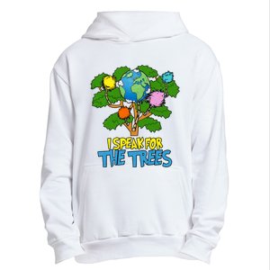 I Speak For The Trees Earth Day Save The Planet Save Earth Inspiration Urban Pullover Hoodie