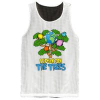 I Speak For The Trees Earth Day Save The Planet Save Earth Inspiration Mesh Reversible Basketball Jersey Tank