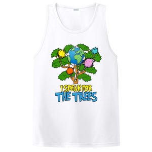 I Speak For The Trees Earth Day Save The Planet Save Earth Inspiration PosiCharge Competitor Tank