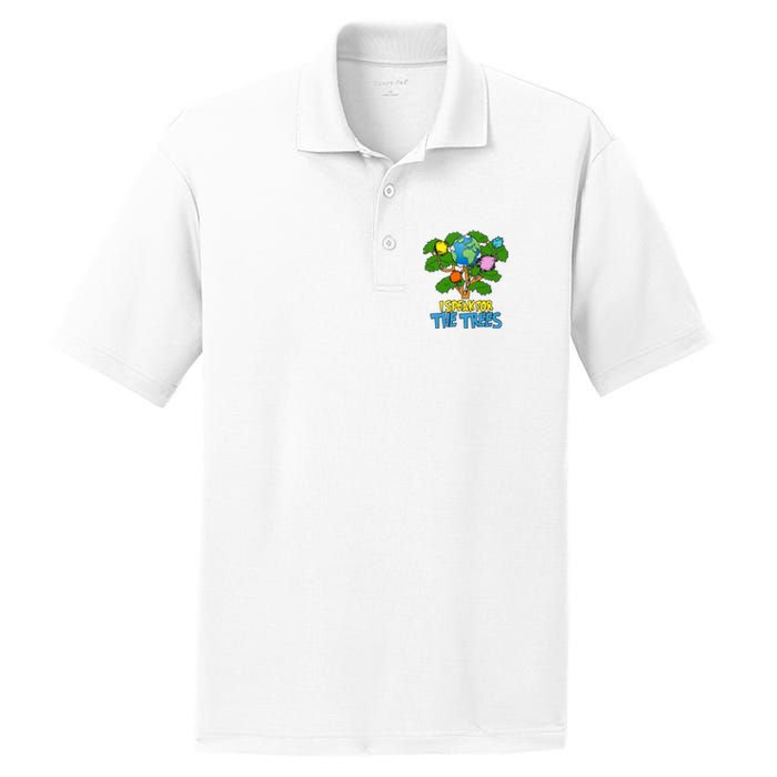 I Speak For The Trees Earth Day Save The Planet Save Earth Inspiration PosiCharge RacerMesh Polo