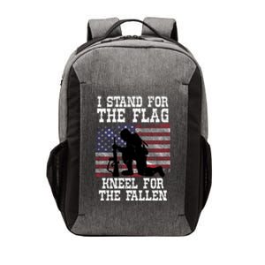 I Stand For The Flag Knee For Fallen Soldier Memorial Day Cute Gift Vector Backpack