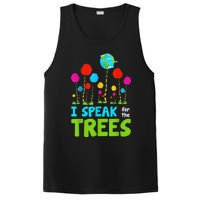 I Speak For Trees Earth Day Save Earth Inspiration Hippie PosiCharge Competitor Tank