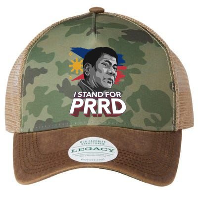 I Stand for PRRD Supporter Digong Duterte Philippine DU30 Legacy Tie Dye Trucker Hat