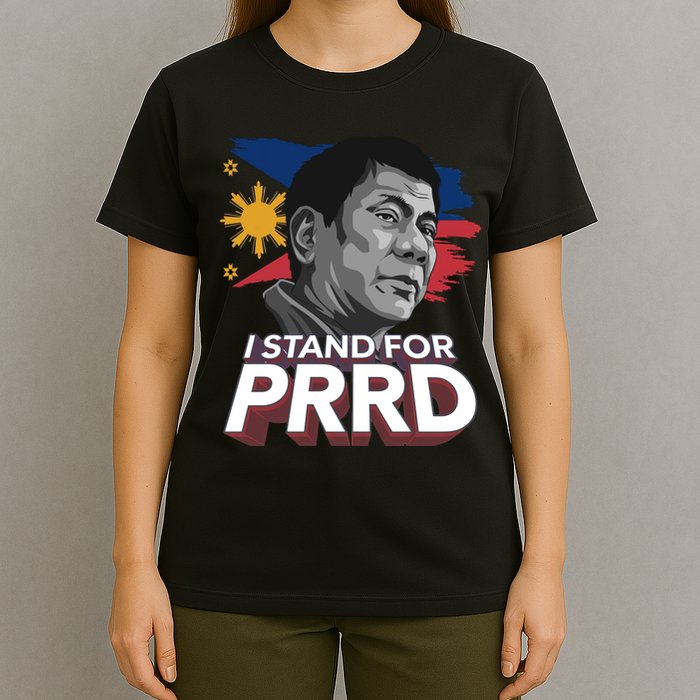 I Stand for PRRD Supporter Digong Duterte Philippine DU30 T-Shirt