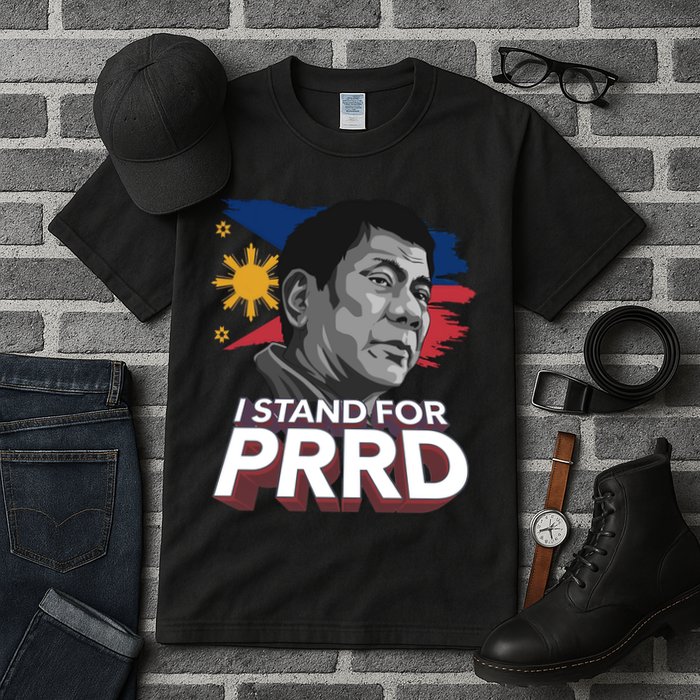 I Stand for PRRD Supporter Digong Duterte Philippine DU30 Tall T-Shirt