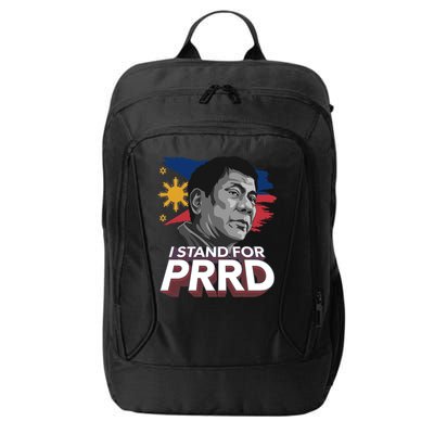 I Stand for PRRD Supporter Digong Duterte Philippine DU30 City Backpack