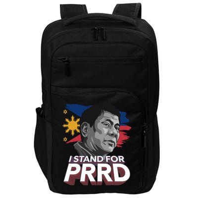 I Stand for PRRD Supporter Digong Duterte Philippine DU30 Impact Tech Backpack