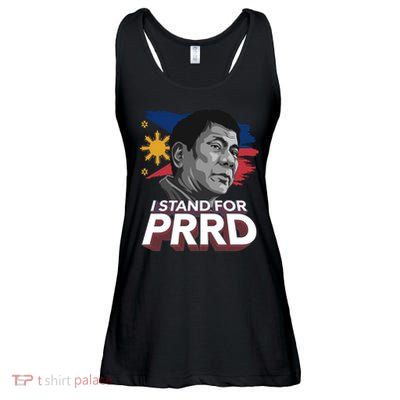 I Stand for PRRD Supporter Digong Duterte Philippine DU30 Ladies Essential Flowy Tank