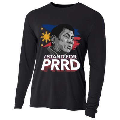 I Stand for PRRD Supporter Digong Duterte Philippine DU30 Cooling Performance Long Sleeve Crew