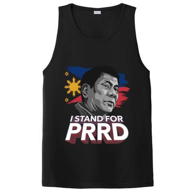 I Stand for PRRD Supporter Digong Duterte Philippine DU30 PosiCharge Competitor Tank
