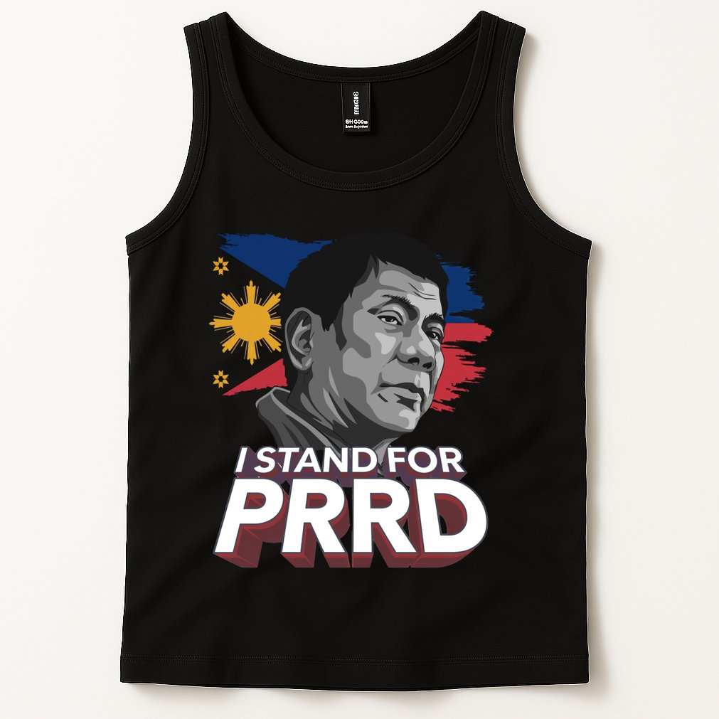 I Stand for PRRD Supporter Digong Duterte Philippine DU30 Tank Top