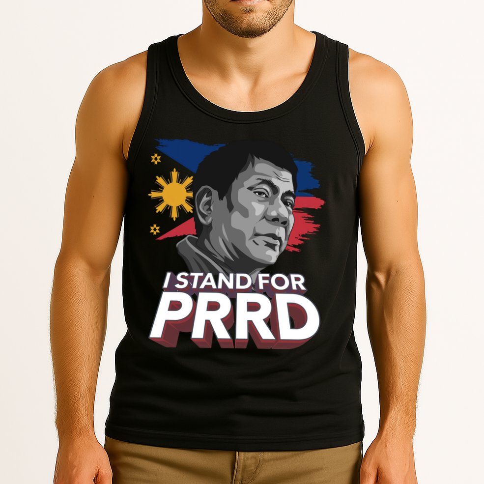 I Stand for PRRD Supporter Digong Duterte Philippine DU30 Tank Top