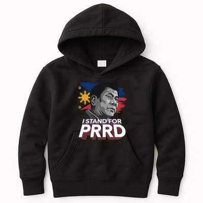 I Stand for PRRD Supporter Digong Duterte Philippine DU30 Kids Hoodie