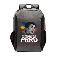 I Stand for PRRD Supporter Digong Duterte Philippine DU30 Vector Backpack