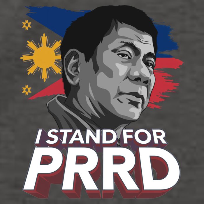 I Stand for PRRD Supporter Digong Duterte Philippine DU30 Vector Backpack