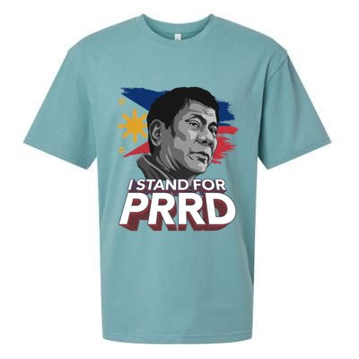 I Stand for PRRD Supporter Digong Duterte Philippine DU30 Sueded Cloud Jersey T-Shirt