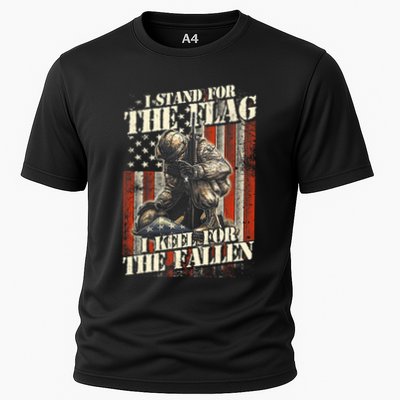 I Stand For The Flag Kneel For The Fallen Memorial Day Performance Shirt