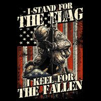 I Stand For The Flag Kneel For The Fallen Memorial Day City Backpack