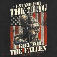 I Stand For The Flag Kneel For The Fallen Memorial Day 25L Jumbo Tote