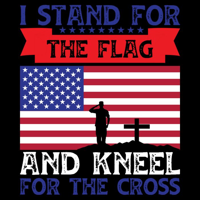 I Stand For The Flag And Kneel For The Cross Memorial Day Gift Visor